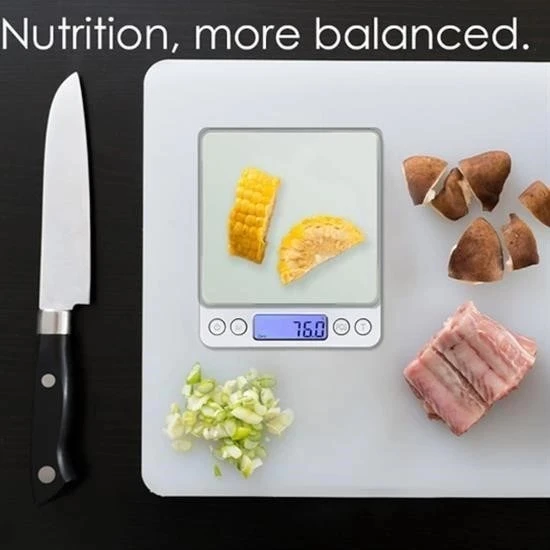 BUFFER® Dijital Hassas Mutfak Terazisi Hassas Tartı 2000 Gr/01 Gr Hassasiyet - Resim 5
