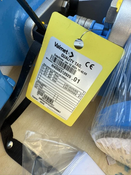 Valmet Neles B1JU8/35 Pnömatik Aktüatör - Resim 3
