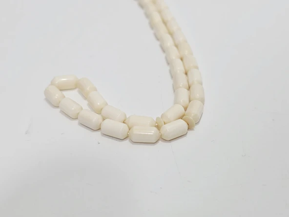 Kesme Fildişi Tesbih 9,18 Gram - Koleksiyonluk Fil Dişi Tespih - Resim 4