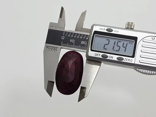 Faset Kesim Doğal Yakut Taşı 68,3 Karat ( Ruby , Rubin Stone) - 4