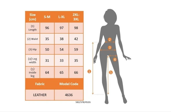 Lucky Life Kadın Yüksek Bel Cepli Deri Pantolon - Resim 4