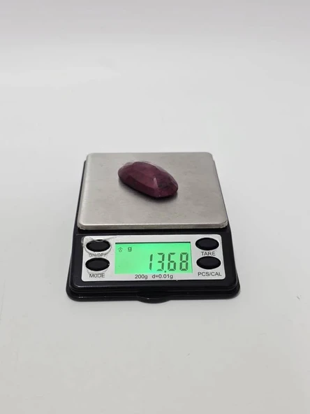 Faset Kesim Doğal Yakut Taşı 68,3 Karat ( Ruby , Rubin Stone) - 6