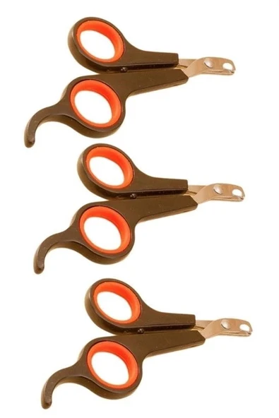 Buffer Küçük Çelik Uçlu Kedi Köpek Evcil Hayvan Tırnak Makası Pati Bakım Aleti Ergonomik Kaymaz Sap - Resim 8