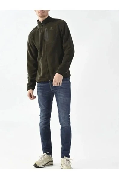 Lumberjack ML NORDIC 7SN165 5PR Yeşil Erkek Polar 102024076 - Resim 3