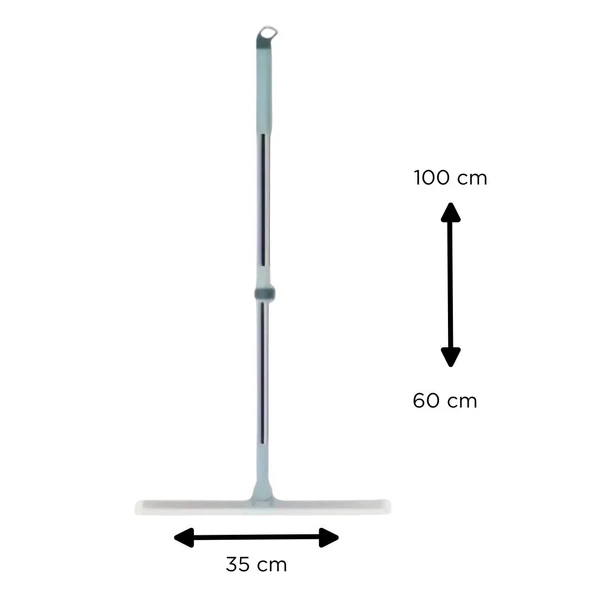 BUFFER® Teleskopik Oynar Başlıklı Cam,Zemin Silme Aparatı Çekçek - Resim 5