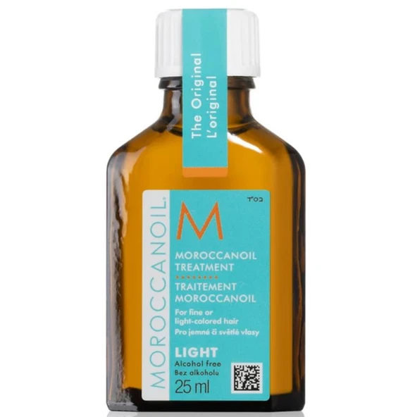 Moroccanoil Light Treatment İnce Telli Veya Sarı Saçlar İçin Hafif Bakım Yağı 25 Ml