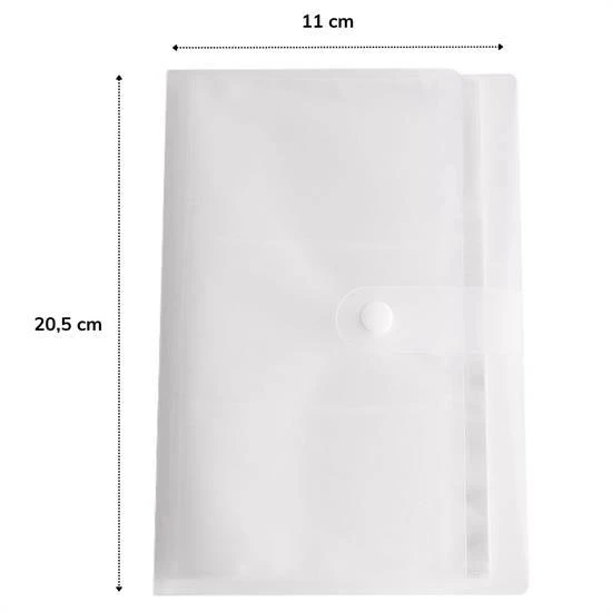 BUFFER® Albüm Şeklinde Aksesuar, Takı Saklama Poşetleri Kolye, Küpe, Bileklik Organizeri - 3