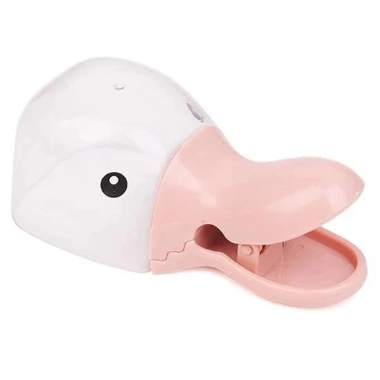 BUFFER® Ördek Tasarımlı Mandallı Tazelik Koruyan Ölçekli Kuru Mama Kaşığı Mama Ölçeği - Resim 3