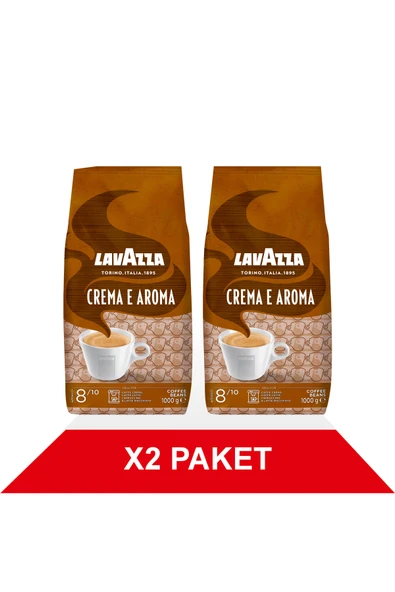 LavAzza Crema E Aroma Çekirdek Kahve 2 X 1 Kg.
