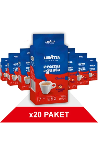LavAzza Crema e Gusto Filtre Kahve (250gr) x20