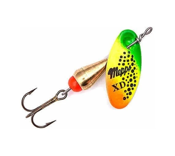 Mepps Xd Trio Fluo Gökkuşağı No:2 4.8g Döner Olta Kaşığı Tek Renk ürün görseli