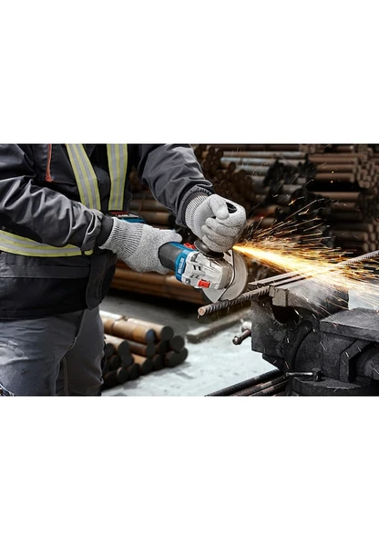 Bosch GWS 18V-8  4 Ah Tek Akülü Taşlama Makinesi 06019N9021 - Resim 5