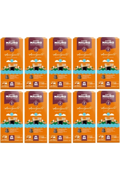 Caffe Mauro Avvolgente Nespresso Kapsül Kahve 100 kapsul