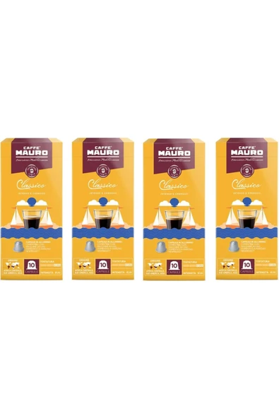 Caffe Mauro Classico Nespresso Kapsül Kahve 40 kapsul