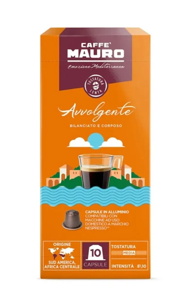Caffe Mauro Avvolgente Nespresso Kapsül Kahve 50 kapsul - 2