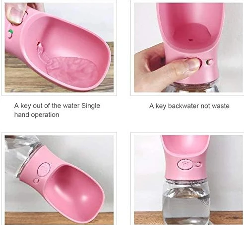 Taşınabilir Köpek Su Matarası - Resim 3