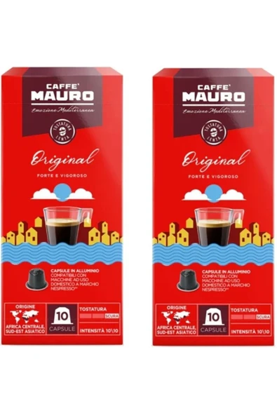 Caffe Mauro Original Nespresso Kapsül Kahve 20 kapsul