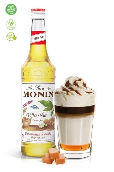 Monin Fındık Şekerlemesi Şurubu Toffee Nut Syrup 700 Ml - 3