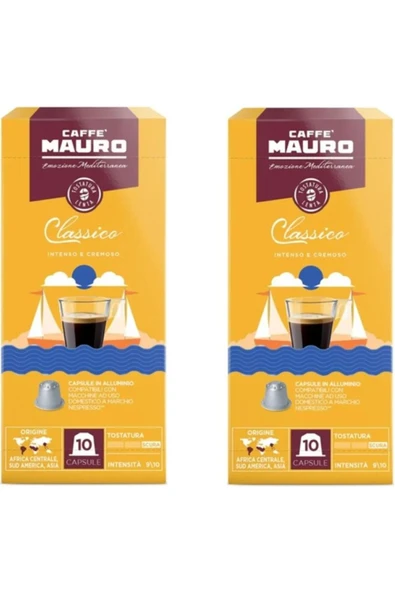Caffe Mauro Classico Nespresso Kapsül Kahve 20 kapsul