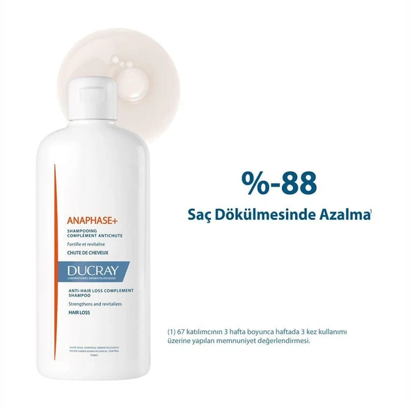 Ducray Anaphase Plus Dökülme Karşıtı Şampuan 400 ml - 2