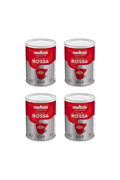LavAzza Qualita Rossa Filtre Kahve - Teneke Kutu - 250gr x 4'lü
