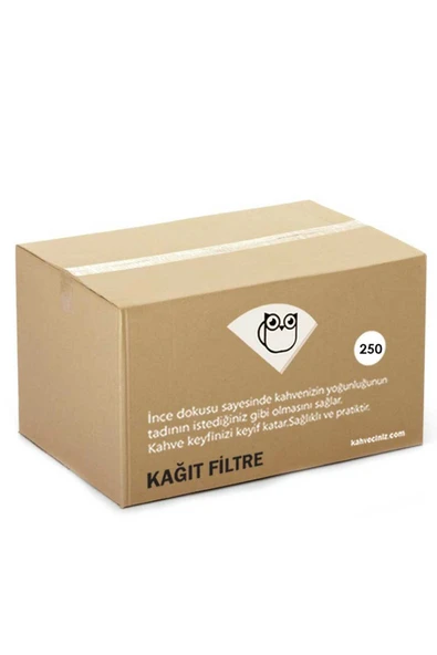 Brew Rite 250/90 Basket Filtre Kahve Kağıdı 250 Adet 250/90 Kahve Filtre Kağıdı - 3
