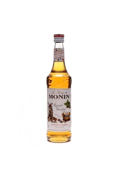 Monin Roasted Hazelnut Kavrulmuş Fındık Aromalı Şurup 700 ml