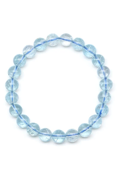 Topaz Doğal Taş Bileklik 8 mm Küre Kesim - BLK-2003 - Resim 2