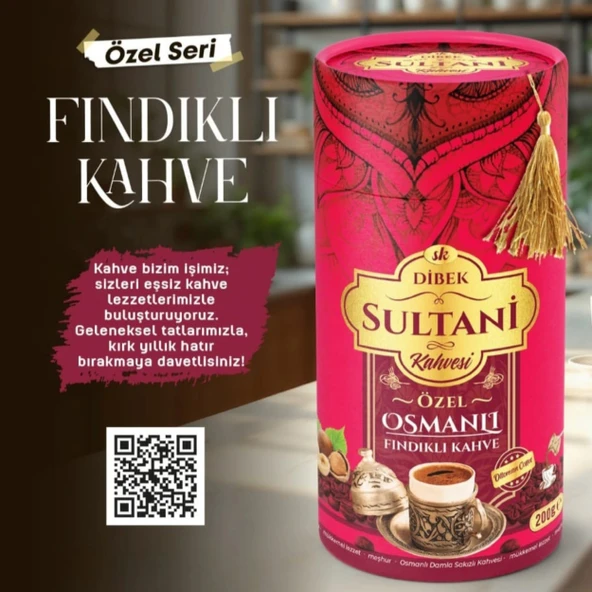Osmanlı Fındıklı Dibek Kahvesi 200g ürün görseli