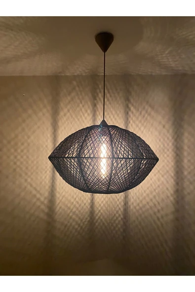 Bohem,Rustik,Modern,Doğal,El Yapımı Sarkıt Avize - 3