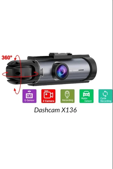 1080P Full HD 1296P Wifi HD Araç Kamerası Black Box Araç İçi Kamera Video ve Fotoğraf Kaydedici - Resim 7