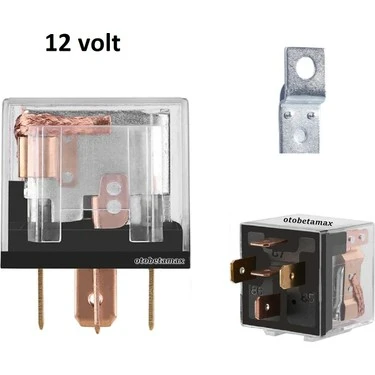 NETODAK ROLE ŞEFFAF LEDLI 12V 5 PIN CIFT VR4520 ürün görseli