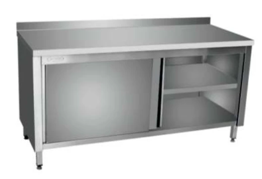 Pimak Dolaplı Çalışma Tezgahı – Ara Raflı 100 x 60 x 85 (cm) ürün görseli 1