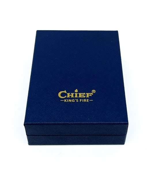 Chief King's Fire İbelo Model Ornamental Desenli Lüks Çakmak - Resim 6