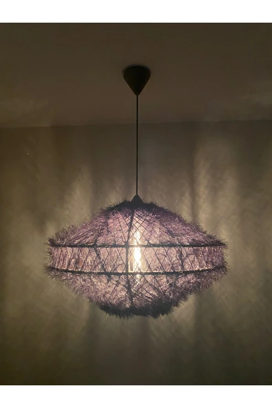 Bohem,Rustik,Modern,Doğal,El Yapımı Sarkıt Avize - 4