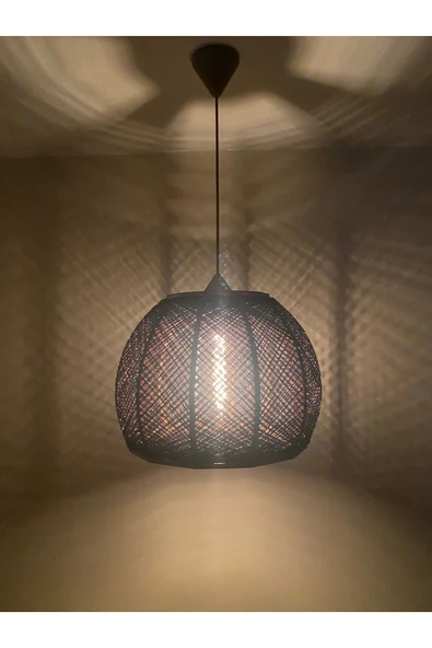 Bohem,Rustik,Modern,Doğal,El Yapımı Sarkıt Avize - 3