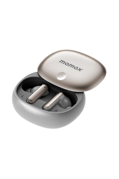 MOMAX BT13L 1-VIBE LITE TRUE WIRELESS NOISE CANCELLING EARBUDS TİTANİUM
