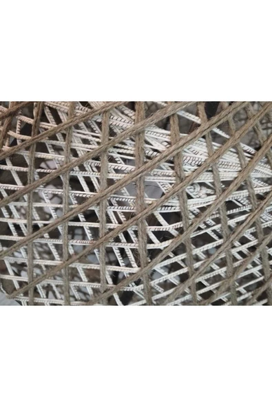 Bohem,Rustik,Modern,Hasır,Jüt,Doğal,El Yapımı Sarkıt Avize - 5