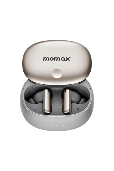MOMAX BT13L 1-VIBE LITE TRUE WIRELESS NOISE CANCELLING EARBUDS TİTANİUM - 3
