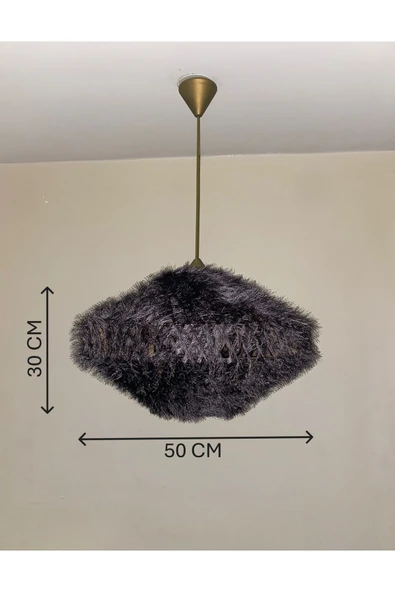 Bohem,Rustik,Modern,Doğal,El Yapımı Sarkıt Avize - 2