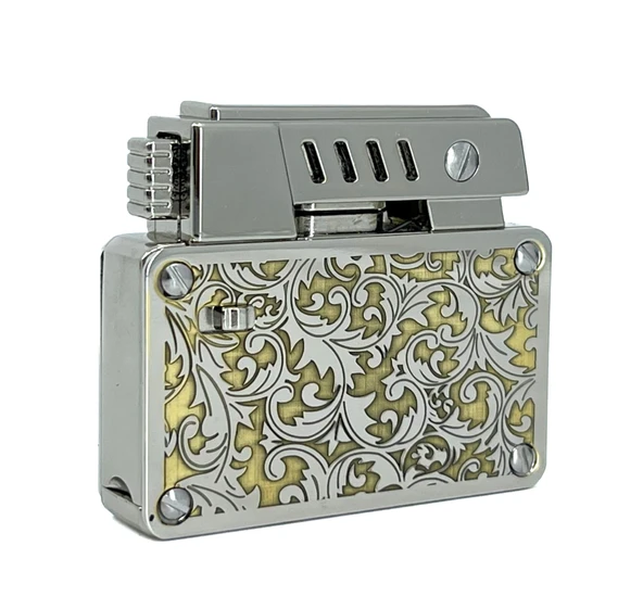 Chief King's Fire İbelo Model Ornamental Desenli Lüks Çakmak - Resim 2