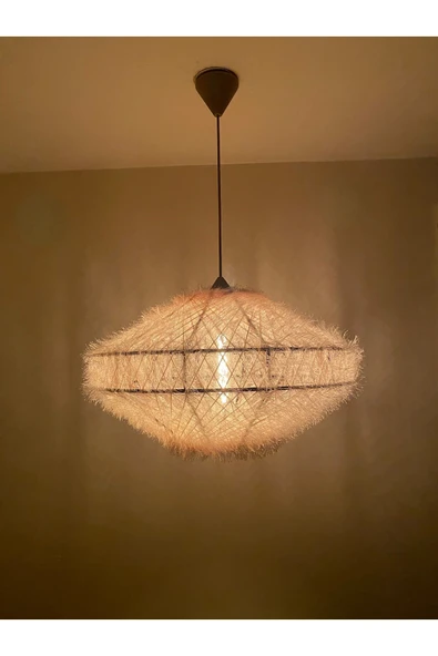 Bohem,Rustik,Modern,Doğal,El Yapımı Sarkıt Avize - 3