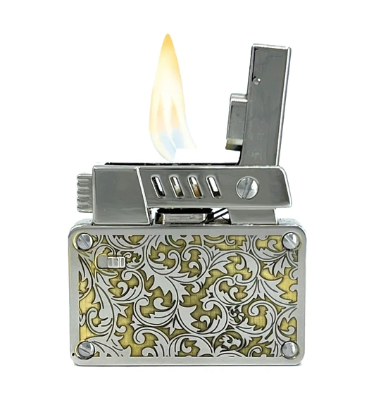 Chief King's Fire İbelo Model Ornamental Desenli Lüks Çakmak - Resim 3