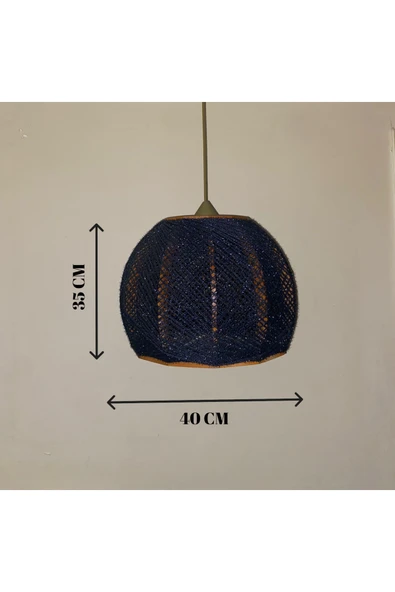 Bohem,Rustik,Modern,Doğal,El Yapımı Sarkıt Avize - 4