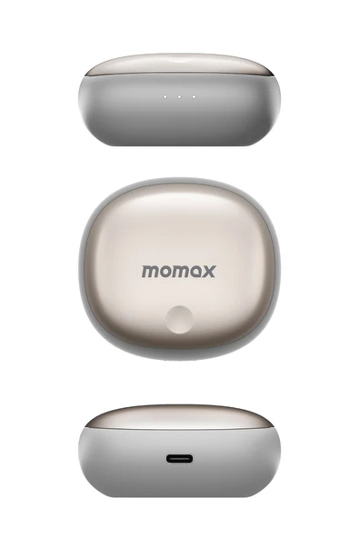 MOMAX BT13L 1-VIBE LITE TRUE WIRELESS NOISE CANCELLING EARBUDS TİTANİUM - 4