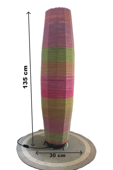 Bohem,Rustik,Modern,Metal,Doğal ElLambader 135*32 - 7