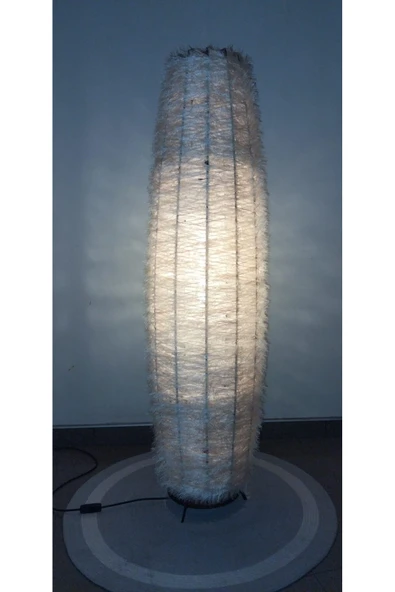 Bohem,Ahşap,Doğal El Yapımı Lambader 125*32 - 5