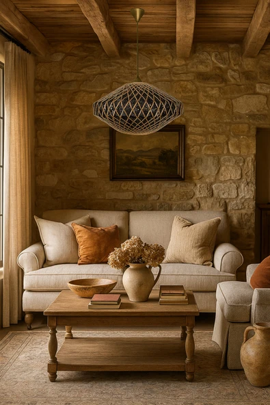 Bohem,Rustik,Modern,Jüt,Doğal,El Yapımı Sarkıt Avize