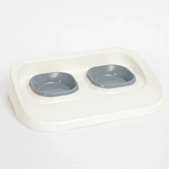 Mikopet Gri 2'si 1 Arada Mama Ve Su Kabı - Resim 5