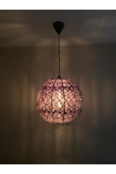 Bohem,Ahşap,Modern,Doğal Sarkıt Avize - 3